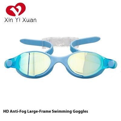 2026 Factory Hot-selling Customized Color Adult Swimming Goggles with Comfortable Silicone Blackout Retainer