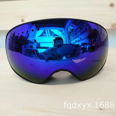 2025 Winter New Style Adult Ski Goggles - Magnetic Attachment Double-Layer Anti-Fog Ski Snow Goggles - Customized ODM Windproof Protective Eyeglasses