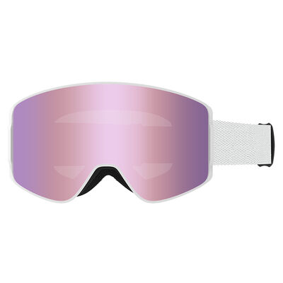 Customized cross-border skiing glasses - Anti-fog and UV-protective snow goggles with curved snow surface design - Men's and women's protective eyewear for mountain climbing, snow climbing and skiing