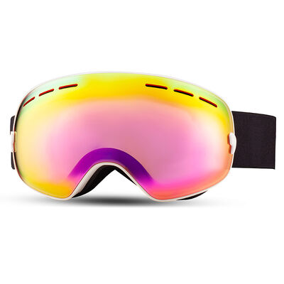 Men's and women's universal cylindrical ski goggles, double-layer anti-fog and breathable ski glasses, adjustable for nearsightedness, custom logo ski goggles