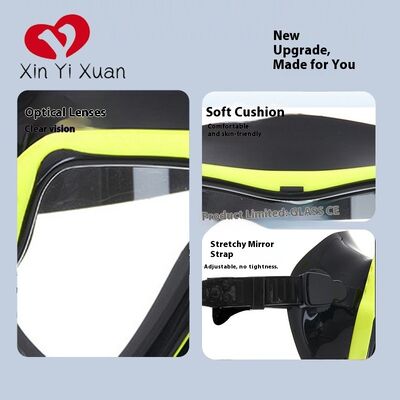 Best-selling product | 【Full Dry-Type Wide-Angle Dive Mask】 Tempered glass with anti-fog and waterproof function. Suitable for both snorkeling and deep diving. General equipment for diving.