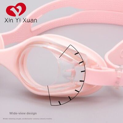2025 Best - New model adult-sized mask for snorkeling with silicone swimming glasses. Cross-border electroplating. Factory customization for OEM/ODM anti-fog swimming glasses.