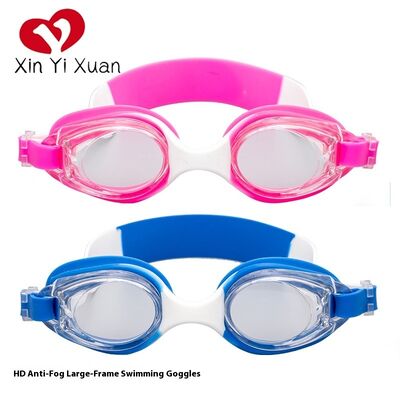 2025 Best - New model adult-sized mask for snorkeling with silicone swimming glasses. Cross-border electroplating. Factory customization for OEM/ODM anti-fog swimming glasses.
