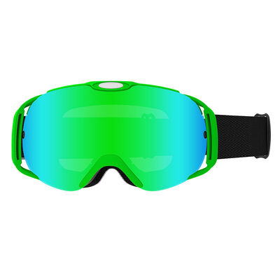 Anti-fog skiing goggles, outdoor protection equipment, double-layer spherical skiing glasses, cycling wind goggles, skiing protective goggles