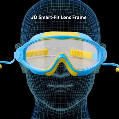 2025 New Model Customized Prescription Swimming Glasses for Men and Women - High-Definition Large Frame Silicone Anti-Fog Swimming Glasses - Waterproof Protective Goggles