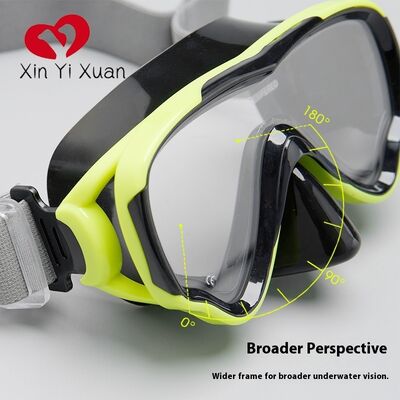 Children's diving mask breathing tube set. Floatation mask with silicone full-dry type diving glasses. Supports OEM processing and customization.