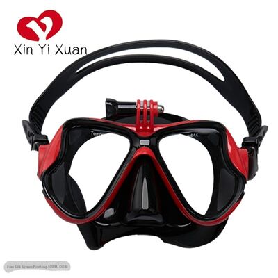 New model cross-border swimming and diving glasses - for adults - silicone snorkel mask - surfing protective eyewear - custom-made deep diving face mask by the manufacturer