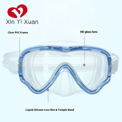 Scuba Diving Mask for Adults - Mask Comfortable & Leak-Proof Swim Goggles with Nose Cover for Scuba Diving,Premium Anti-Fog Snorkeling  Snorkeling & Underwater Adventures