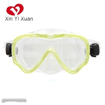 Scuba Diving Snorkeling Frameless Mask - Perfect Seal Silicone Skirt ，loved by many divers for their low-profile and easy carrying