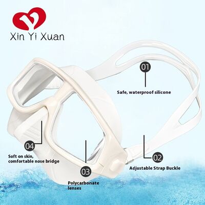 Cross-border snorkeling set, adult nearsighted diving glasses, wet breathing tube, factory customized ODM/OEM, waterproof and anti-fog snorkeling mask