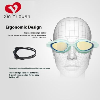 2025 New Model Adult Silicone Swimming Goggles - High Definition Waterproof and Anti-Fog - Suitable for Both Men and Women - Factory Customized Swimming Goggles