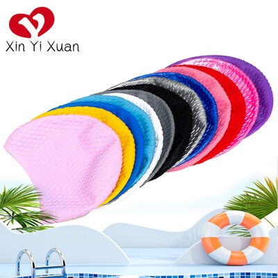 Stylish & Ultra-Comfortable Silicone Swimming Cap – Chlorine Resistant, Waterproof Design for All Swimmers