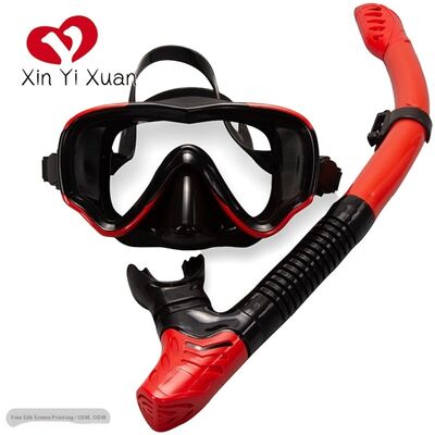 2025 New Model Submersible Mask Dry Respiratory Tube Set - Adult Model Snorkel Mask - Cross-border Product - Factory Customized Dive Goggles