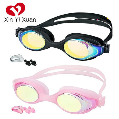 OEM processing and customization of children's swimming goggles. Elastic headbands. New style. Outdoor swimming goggles. Swimming goggles for students and children. Waterproof silicone anti-fog goggle
