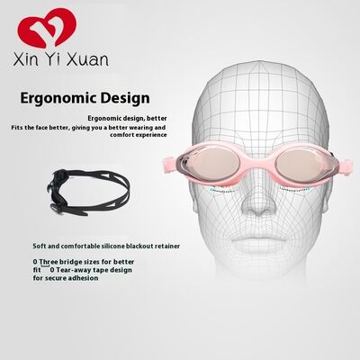 OEM processing and customization of children's swimming goggles. Elastic headbands. New style. Outdoor swimming goggles. Swimming goggles for students and children. Waterproof silicone anti-fog goggle