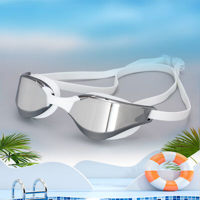 Custom Private Label Colorful PC Lenses Waterproof Anti-fog Swimming Goggles for Summer Vacation
