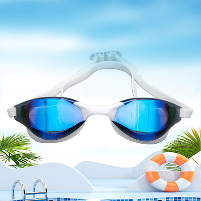 Custom Private Label Colorful PC Lenses Waterproof Anti-fog Swimming Goggles for Summer Vacation
