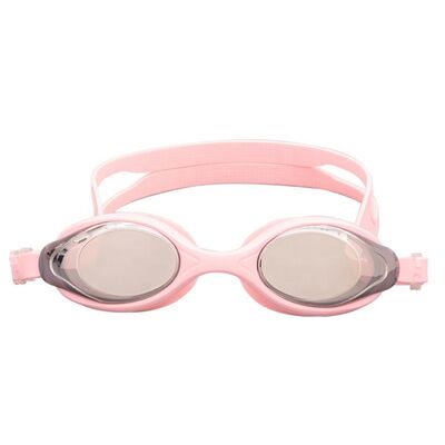 Adjustable waterproof silicone anti-fog swimming goggles for children