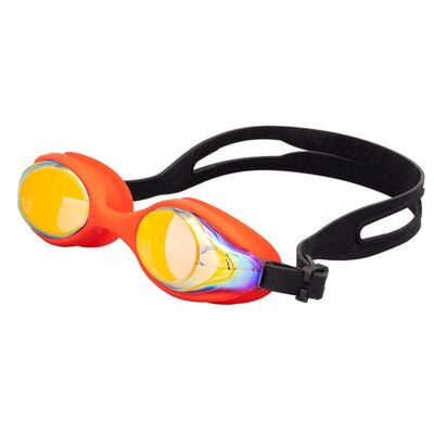 Adjustable waterproof silicone anti-fog swimming goggles for children