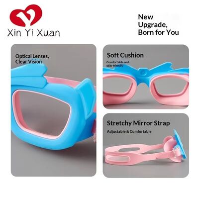 Children's Swim Goggles with Anti-Fog Lens and High-Definition Viewing in a Small Frame Design