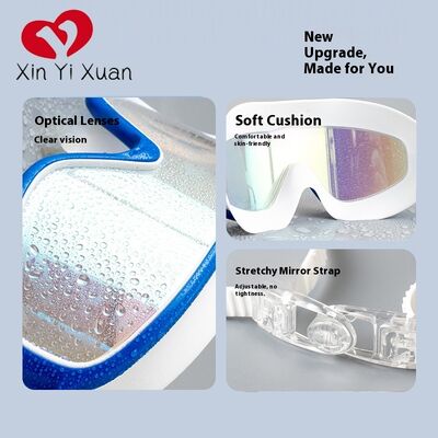 Children Swim Goggles PP Frame & Shatterproof PC Lens Waterproof Anti-fog Swimming Eyewear