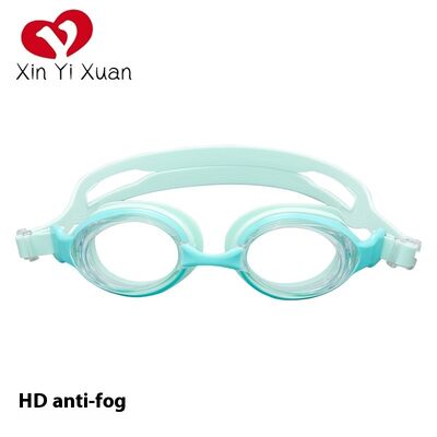 Adult Swim Goggles PC Frame PC Lens TPU Nose Piece Silicone Gasket & Headband Anti-fog Waterproof Swimming Eyewear