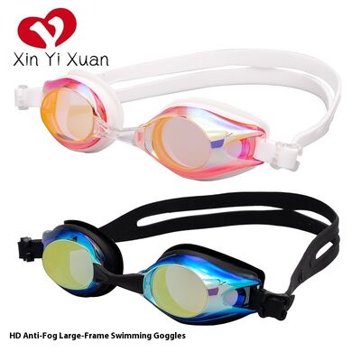 Silicone waterproof and anti-fog swimming goggles for adults, professional cross-border, best-selling in Southeast Asia, suitable for both men and women.
