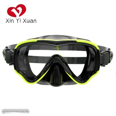 Scuba Diving Snorkeling Frameless Mask - Perfect Seal Silicone Skirt ，loved by many divers for their low-profile and easy carrying