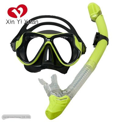 New model diving glasses, snorkel kit, floating mask silicone, cross-border e-commerce, custom-made diving equipment by the manufacturer