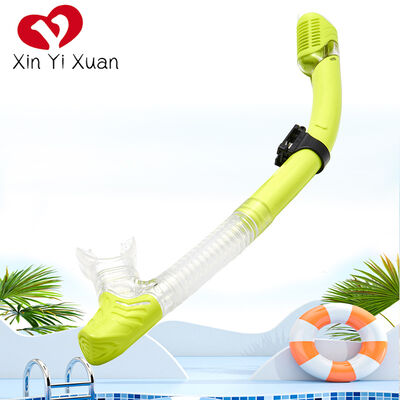 Customizable Comfortable Dry Scuba Diving Snorkel Silicon PVC Swim Training Snorkel 49cm Length