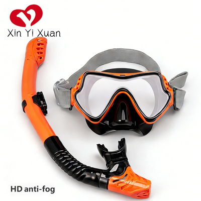 Adult diving goggles breathing tube silicone set dry diving goggles Southeast Asian Cross border Snorkeling Mask for Men and Women
